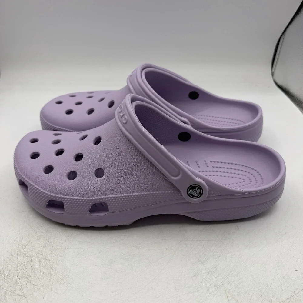 Crocs Classic Clogs Mens 13 Womens 15 Lavender Purple Slip On Shoes 10001-530